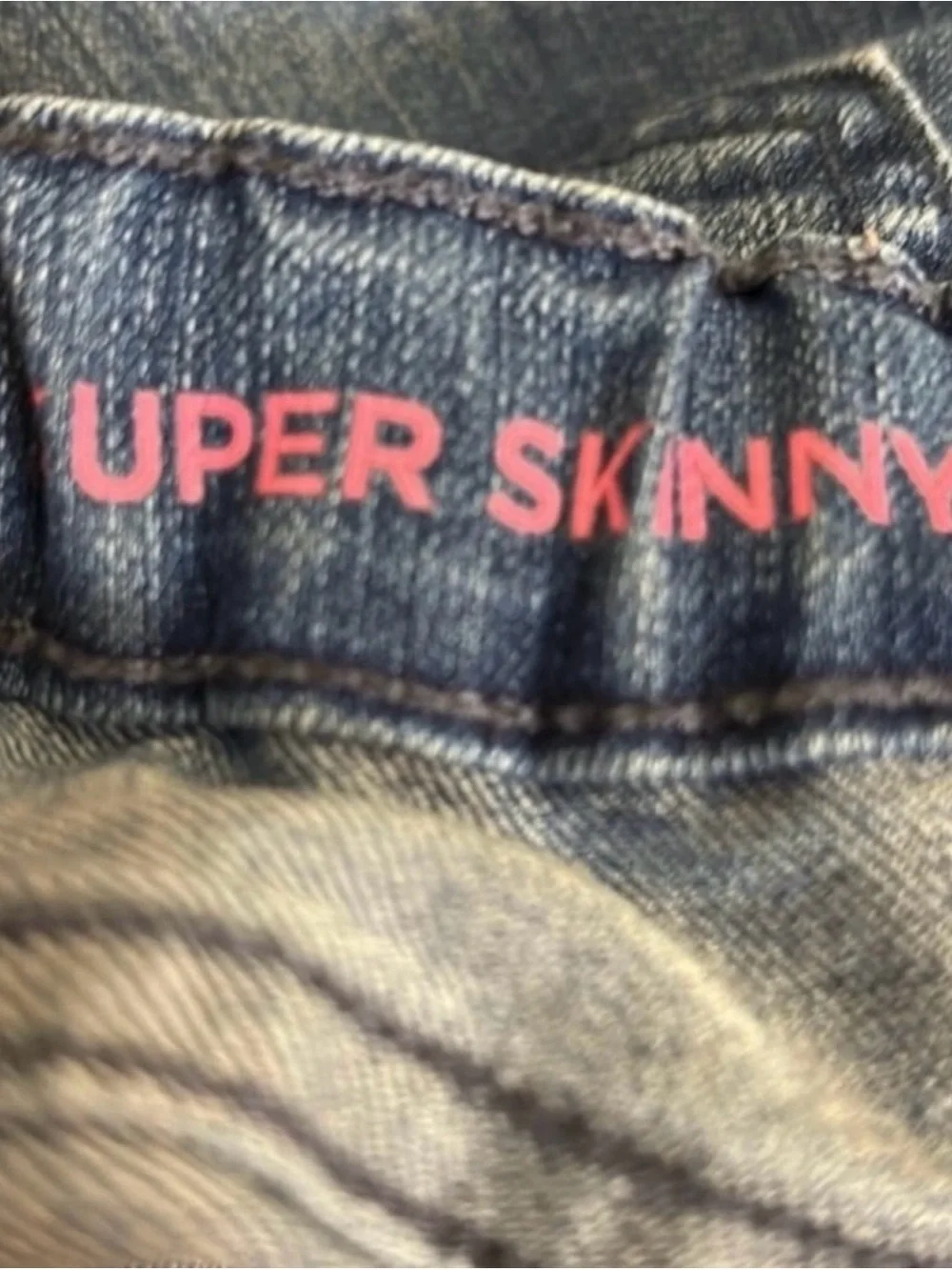 Children’s Place Jeans Girls Super Skinny Denim Blue Jeans Kids 5T Preppy Casual